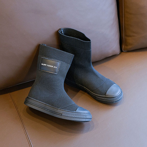 Νέο μοντέλο παιδικές μπότες επίπεδη σόλα για κορίτσια