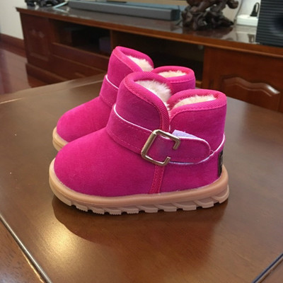 Gyermek meleg csizma unisex modell csattal