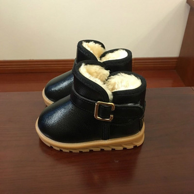 Gyermek meleg csizma unisex modell csattal