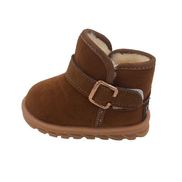 Παιδικές ζεστές μπότες unisex μοντέλο με αγκράφα