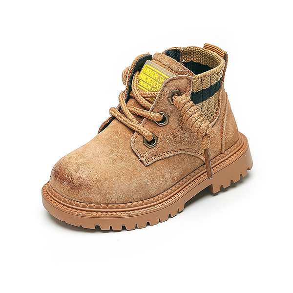 Νέο  μοντέλο παιδικές χειμερινές μπότες με κορδόνια για κορίτσια