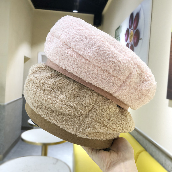 Női modern barett típusú sapka több színben