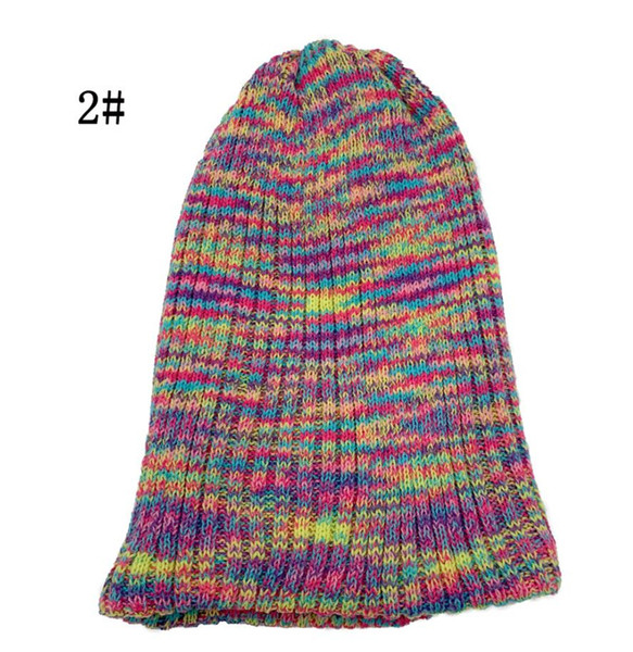 Modern kötött sapka széles modell