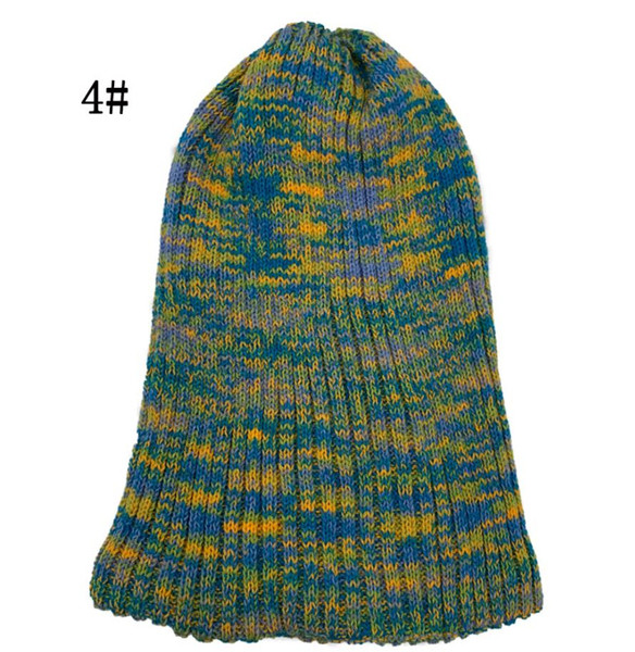 Modern kötött sapka széles modell