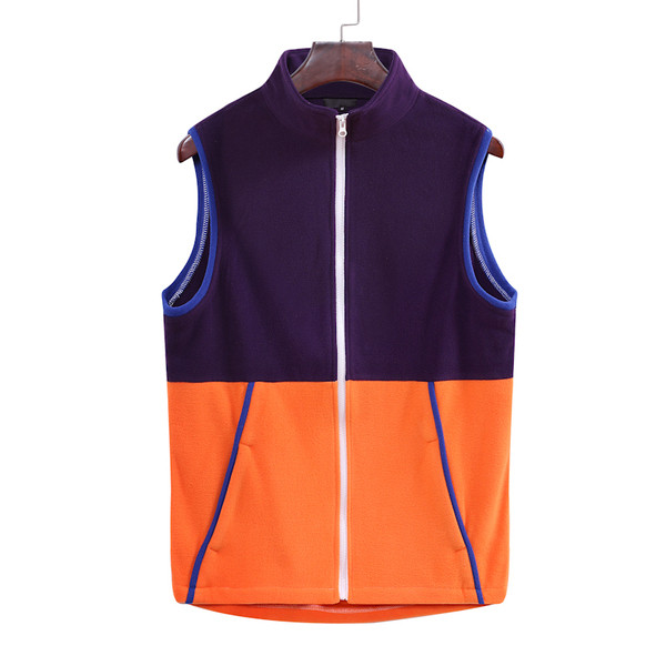 Vesta casual barbatesc cu fermoar si buzunar