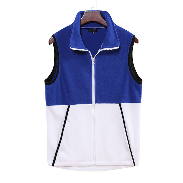 Vesta casual barbatesc cu fermoar si buzunar