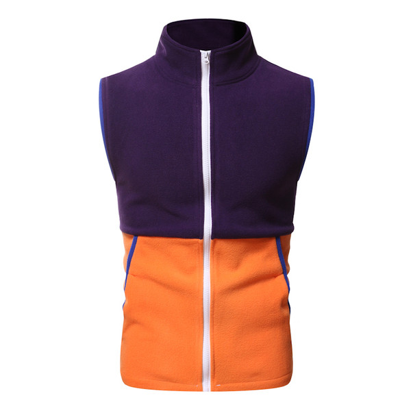 Vesta casual barbatesc model cu fermoar