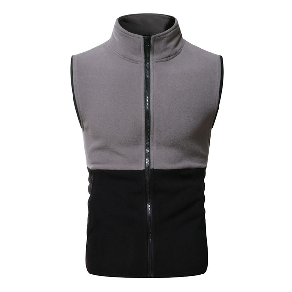 Vesta casual barbatesc model cu fermoar