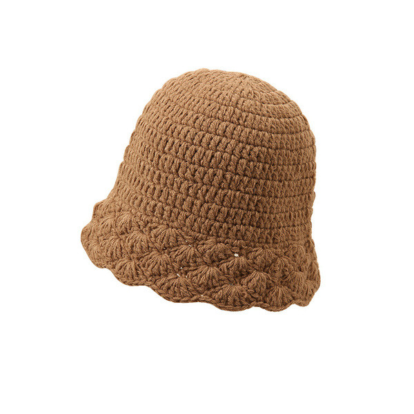 Modern női kötött sapka - alkalmas télre