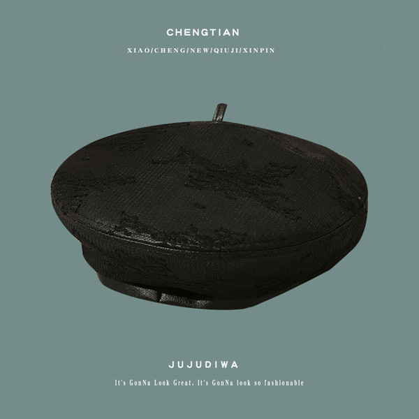 Új modell női sapka típusú beret - retro stílusú