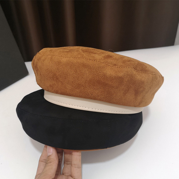 Velúr női sapka több színben