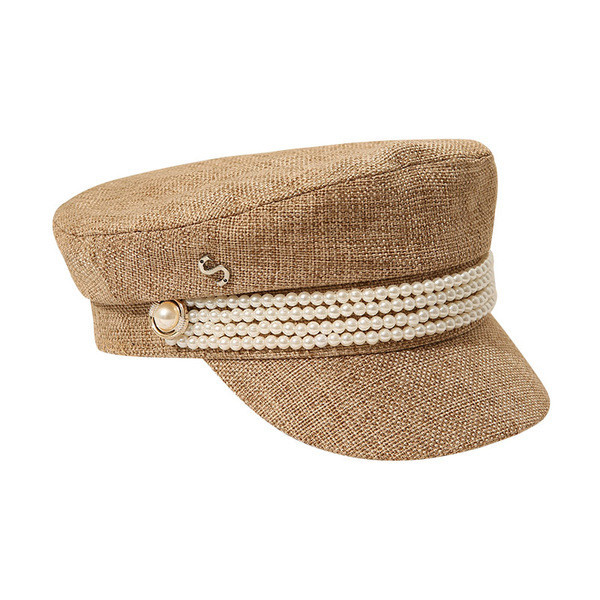 Új modell női barett típusú gyöngyös sapka