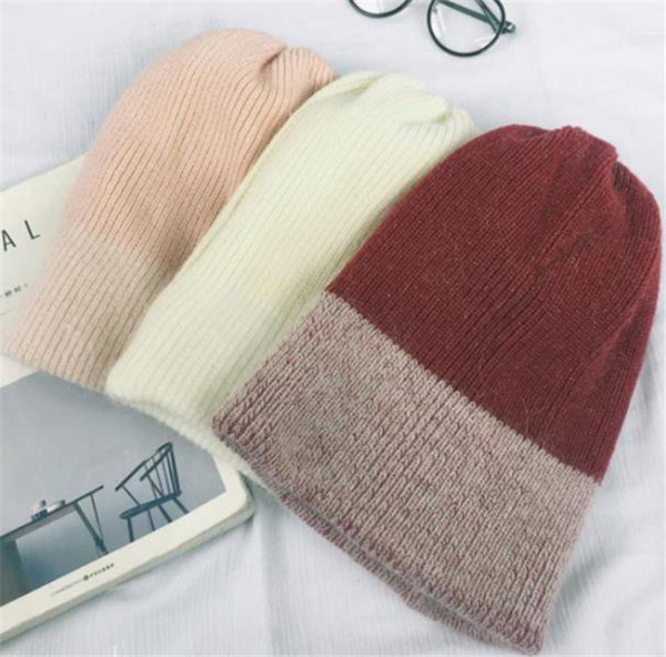 Női kötött sapka sima modell