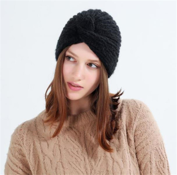 Modern női kötött sapka nőknek