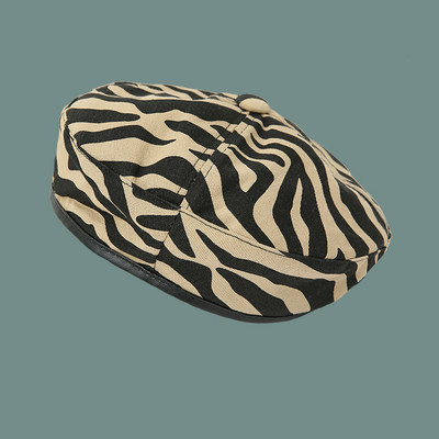 Női alkalmi sapka állatmintával