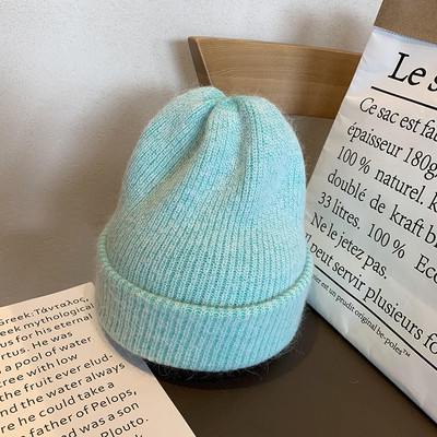 Modern női kötött sapka sima modell