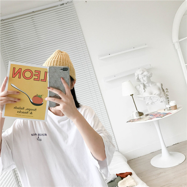 Kötött unisex sapka sima mintával