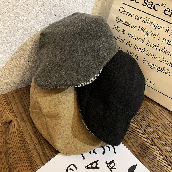 Női retro barett típusú sapka