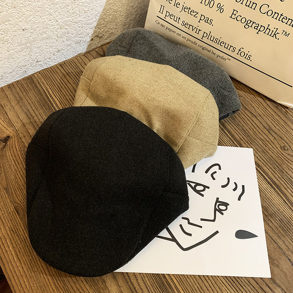 Női retro barett típusú sapka