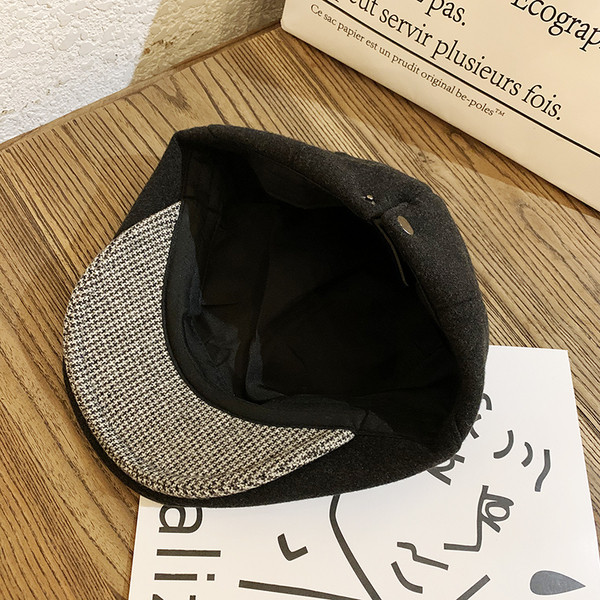 Női retro barett típusú sapka