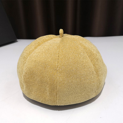 Alkalmi női sapka kordbársonyból több színben