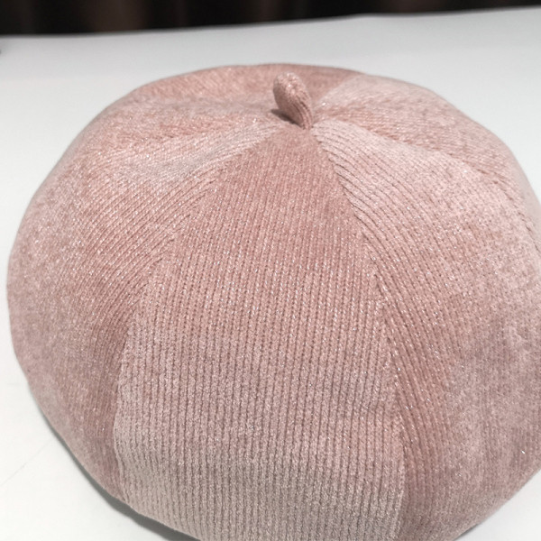 Alkalmi női sapka kordbársonyból több színben