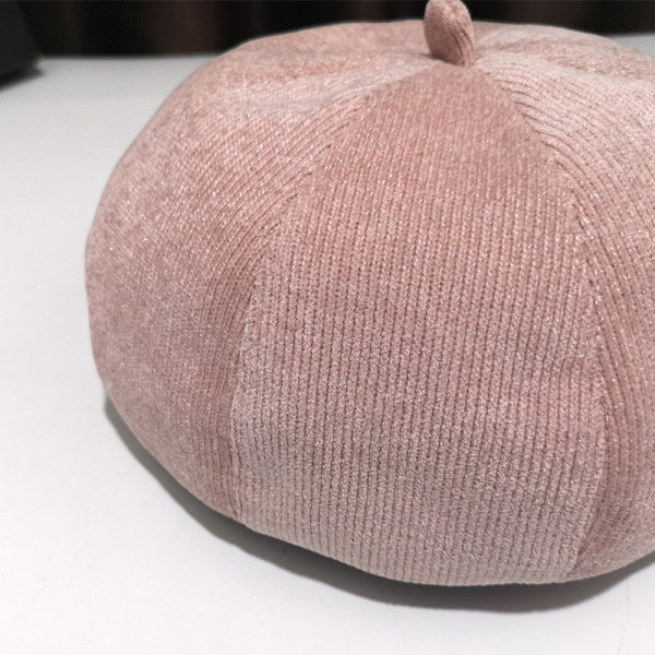 Alkalmi női sapka kordbársonyból több színben