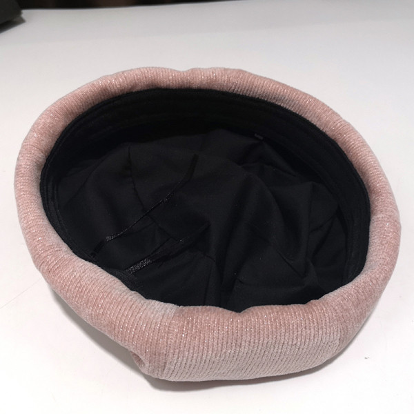 Alkalmi női sapka kordbársonyból több színben