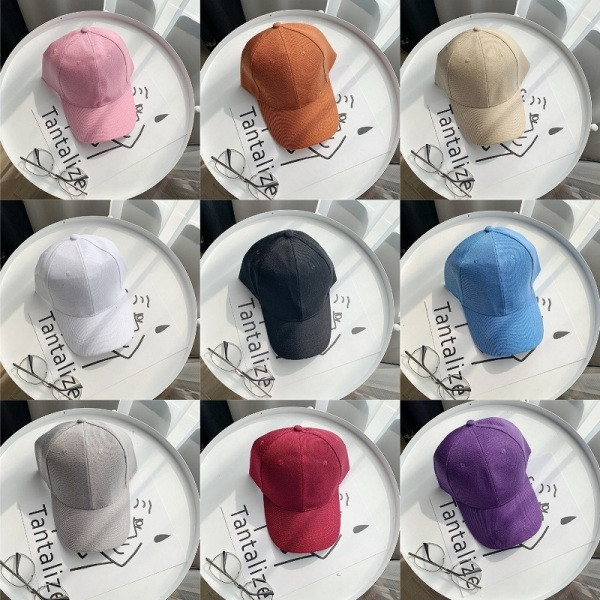 Textil sapka baseball sapkával - sok színben