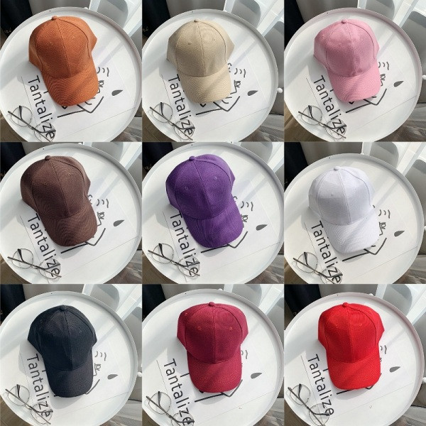 Textil sapka baseball sapkával - sok színben