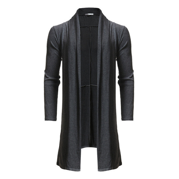 Ανδρική μοντέρνα μακρύ ζακέτα  - κλασικό μοντέλο