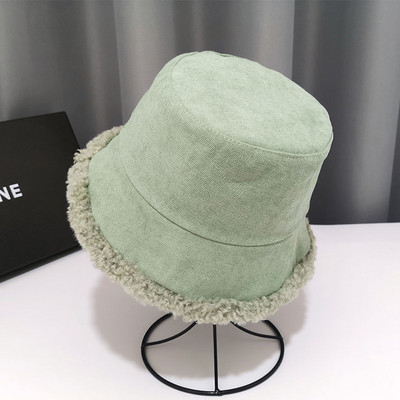 Női műbőr sapka - két arc