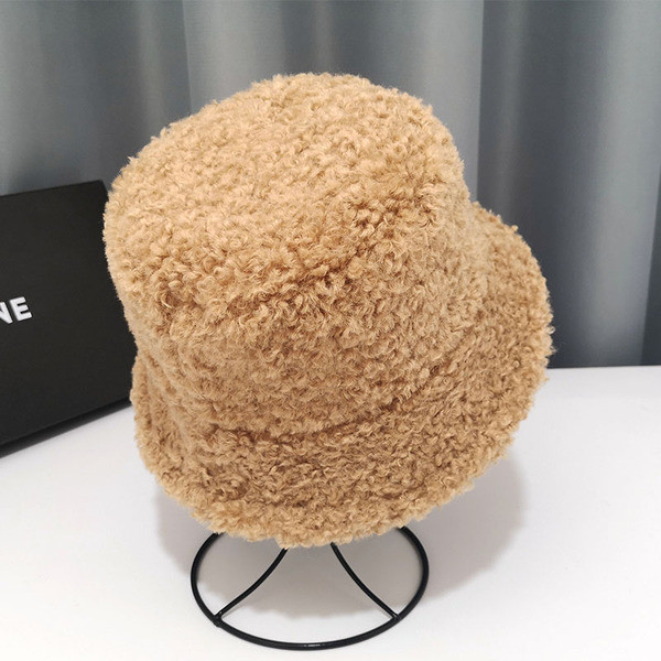 Női műbőr sapka - két arc