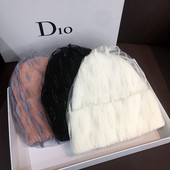 Új modell téli női tüll sapka