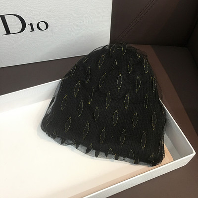 Új modell téli női tüll sapka