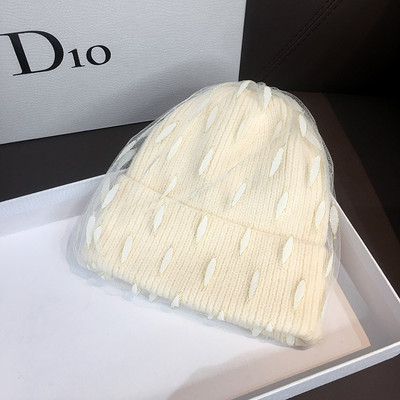 Új modell téli női tüll sapka