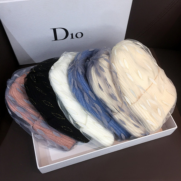 Új modell téli női tüll sapka