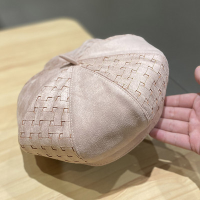 Női bársony barett sapka