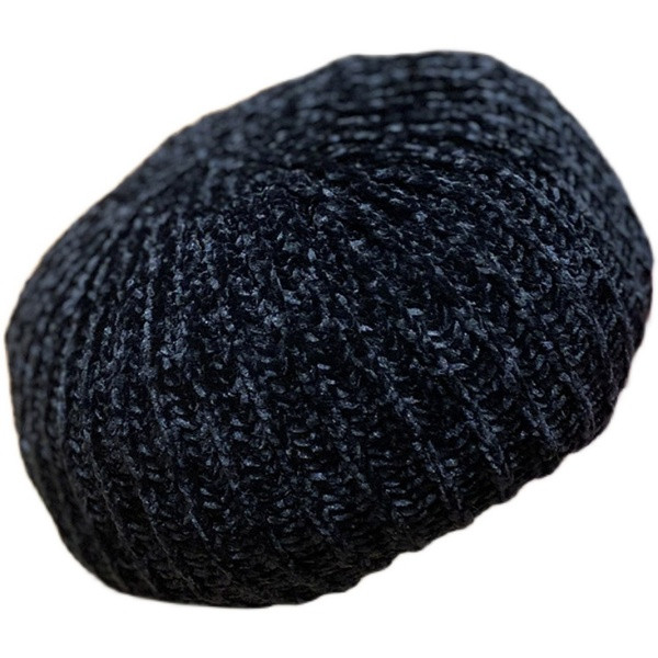 Kötött női beret típusú sapka