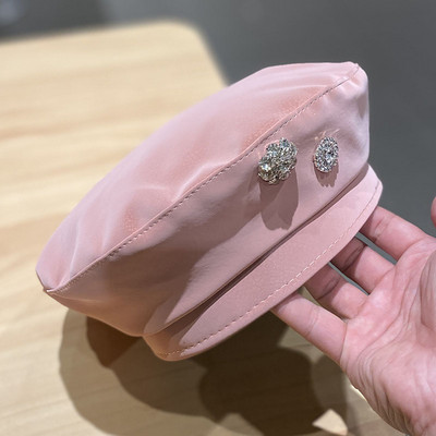 Γυναικείο καπέλο με πέτρες - μπερέ