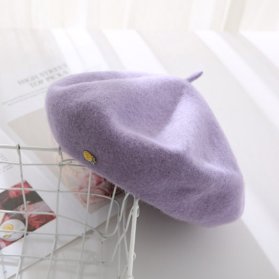 Új modell női gyapjú barett típusú sapka