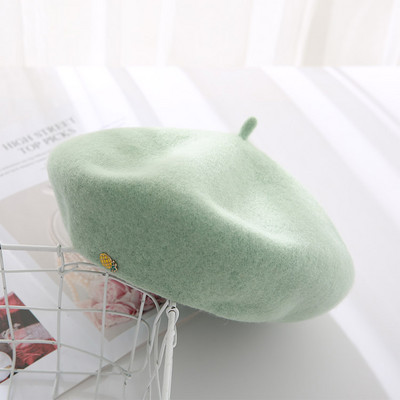 Új modell női gyapjú barett típusú sapka