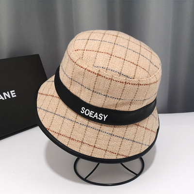 Női alkalmi gyapjú sapka felirattal