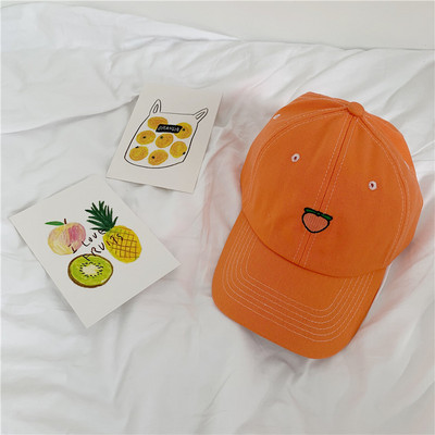 Καπέλο ανοιξιάτικο με γείσο και κέντημα