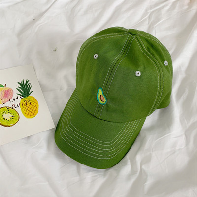 Καπέλο ανοιξιάτικο με γείσο και κέντημα