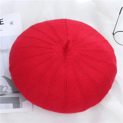 Új modell téli női barett típusú sapka