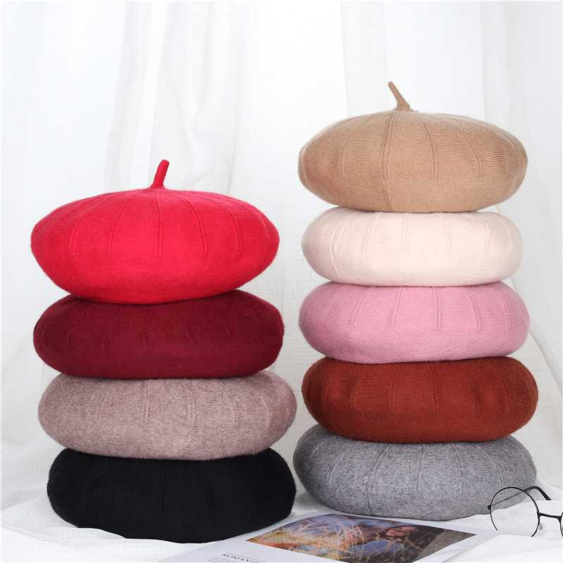 Új modell téli női barett típusú sapka