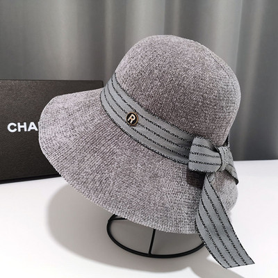 Φθινοπωρινό γυναικείο καπέλο με κορδέλα σε διάφορα χρώματα