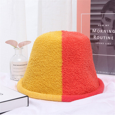 Új modell női színes sapka típusú idióta