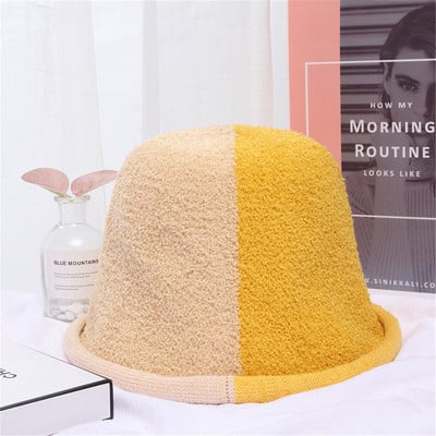 Új modell női színes sapka típusú idióta